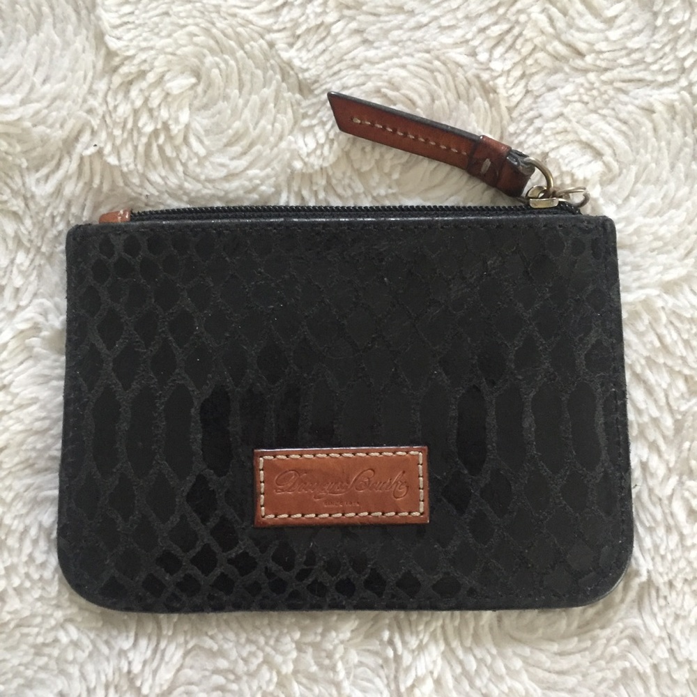 Dooney & Bourke Pouch Faux Snakeskin 🖤